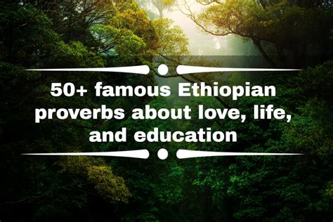 ethiopian quotes